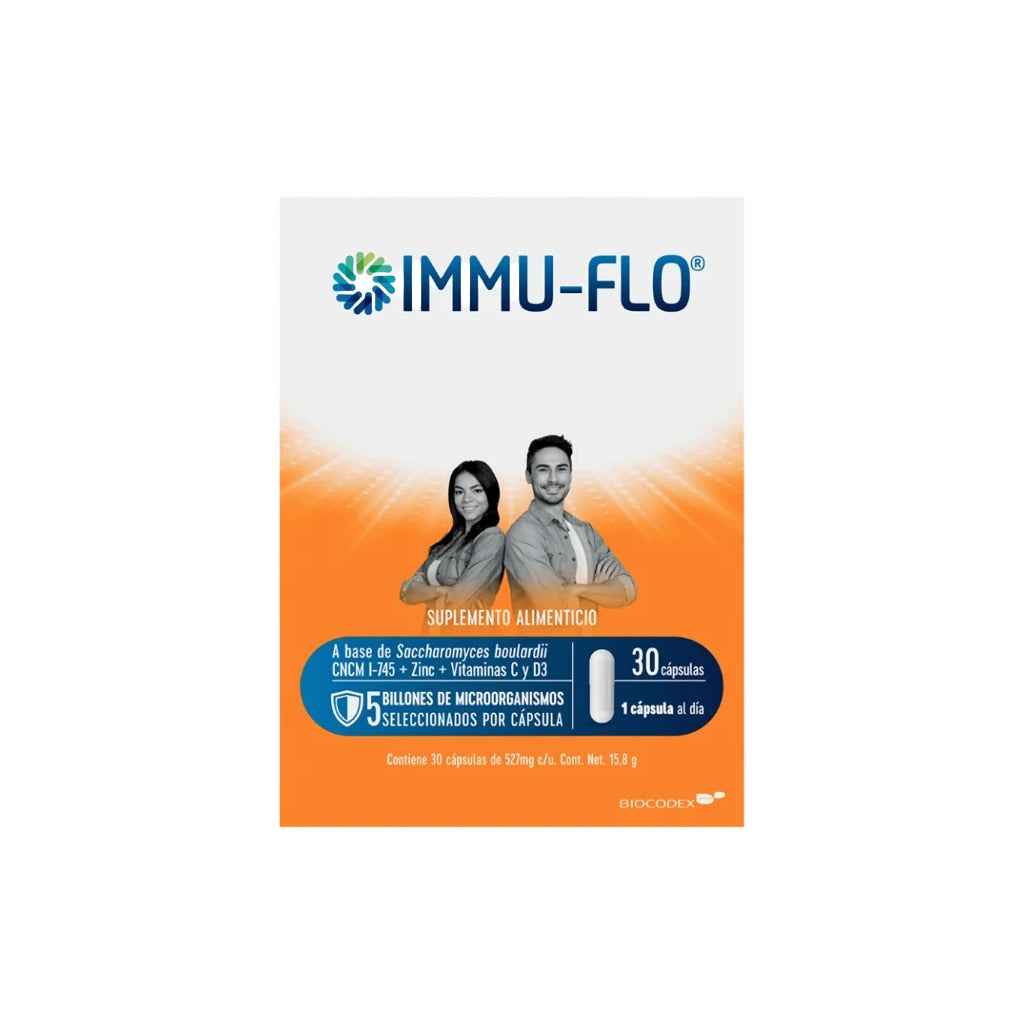 Immuflo 527 Mg Con 30 Capsulas Suplemento Alimenticio 7500327050267