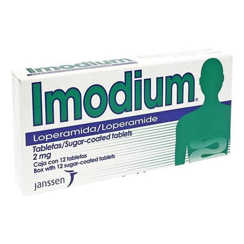 Imodium 2 Mg Con 12 Grageas