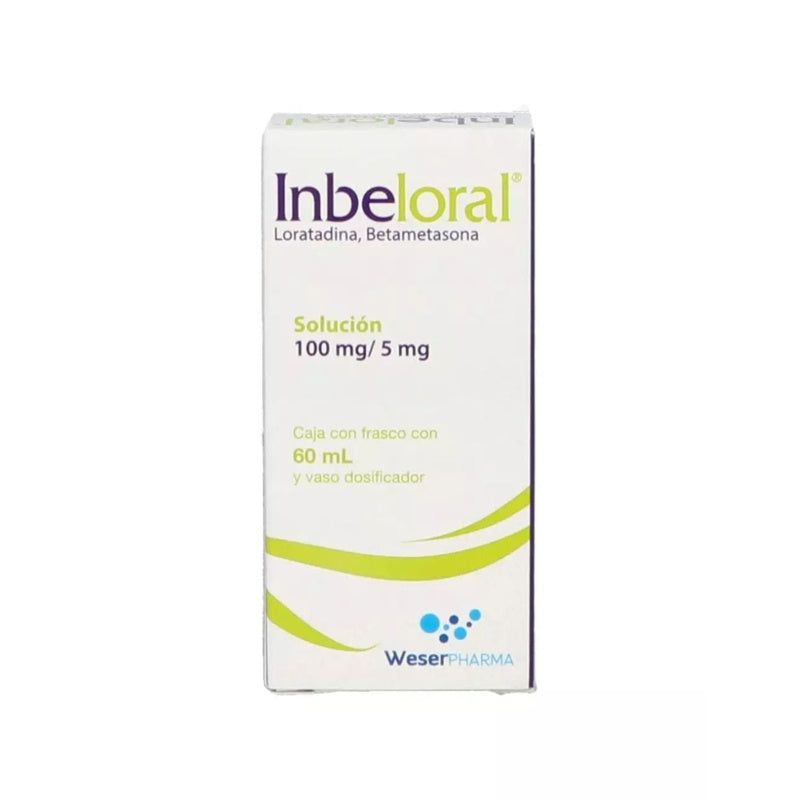 Inbeloral 100 Mg / 5 Mg / 100 Ml 60 Ml Solución