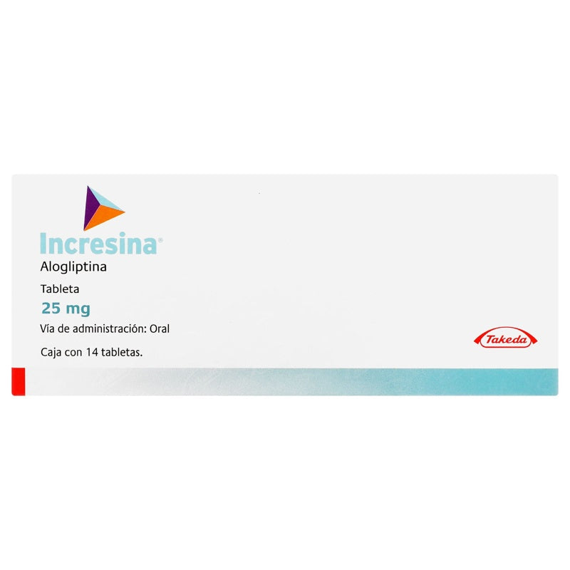 Incresina 25 Mg Con 14 Tabletas 9518