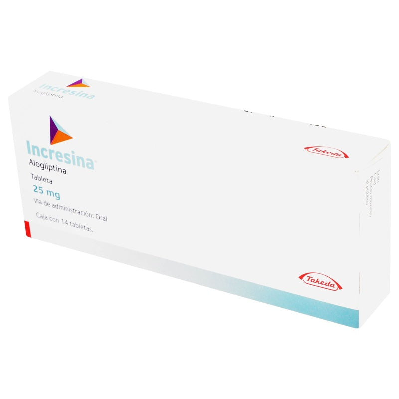 Incresina 25 Mg Con 14 Tabletas 9518