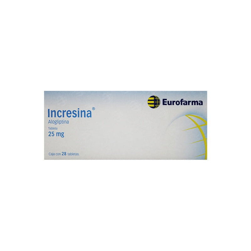 Incresina 25 Mg Con 28 Tabletas 9525