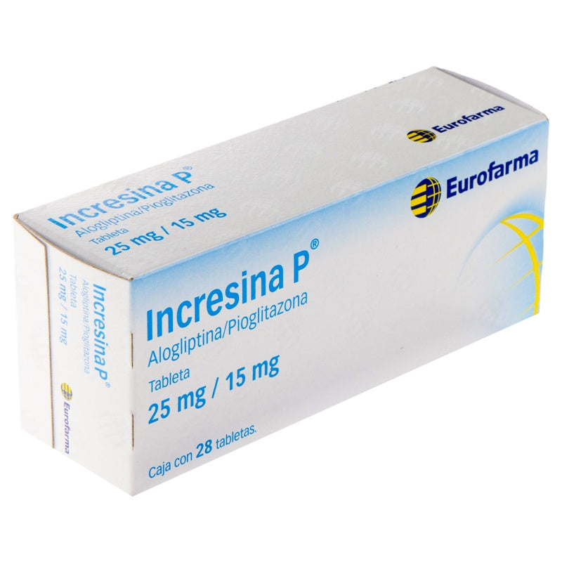 Incresina P 25 / 15 Mg Con 28 Tabletas 9457