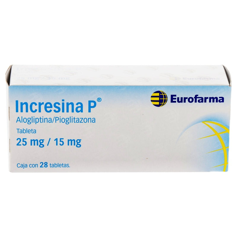Incresina P 25 / 15 Mg Con 28 Tabletas 9457