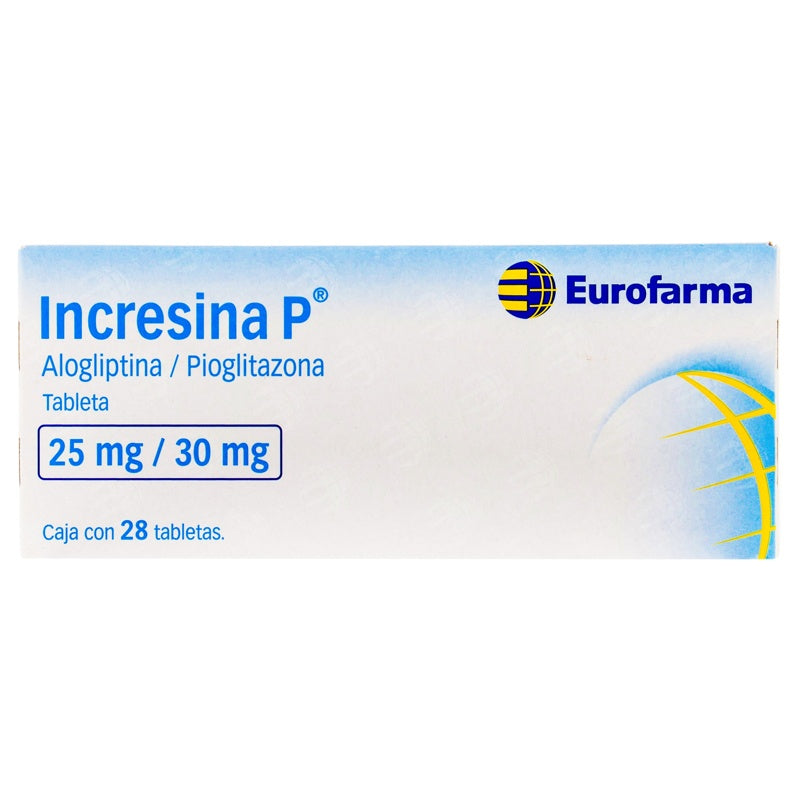 Incresina P 25 / 30 Mg Con 28 Tabletas 9471