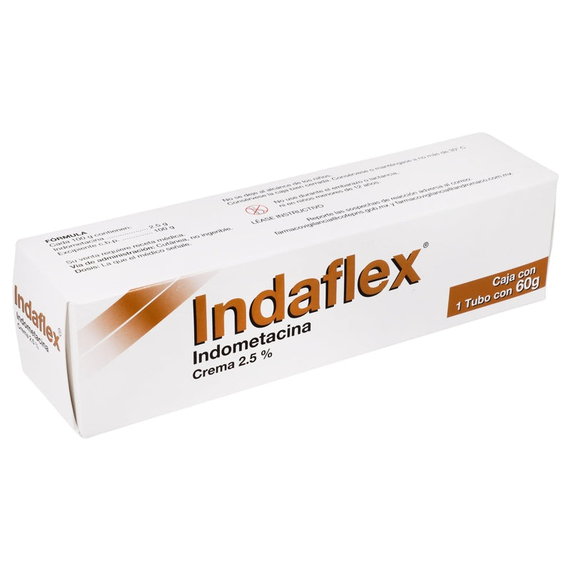 Indaflex 2.5% 60 Gr Crema