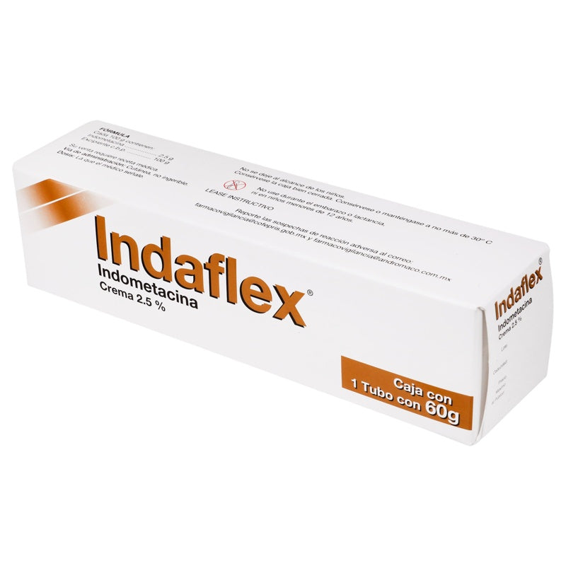 Indaflex 2.5% 60 Gr Crema