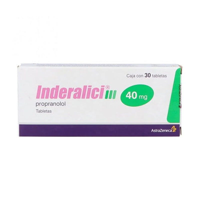 Inderalici 40 Mg Con 30 Tabletas 4317
