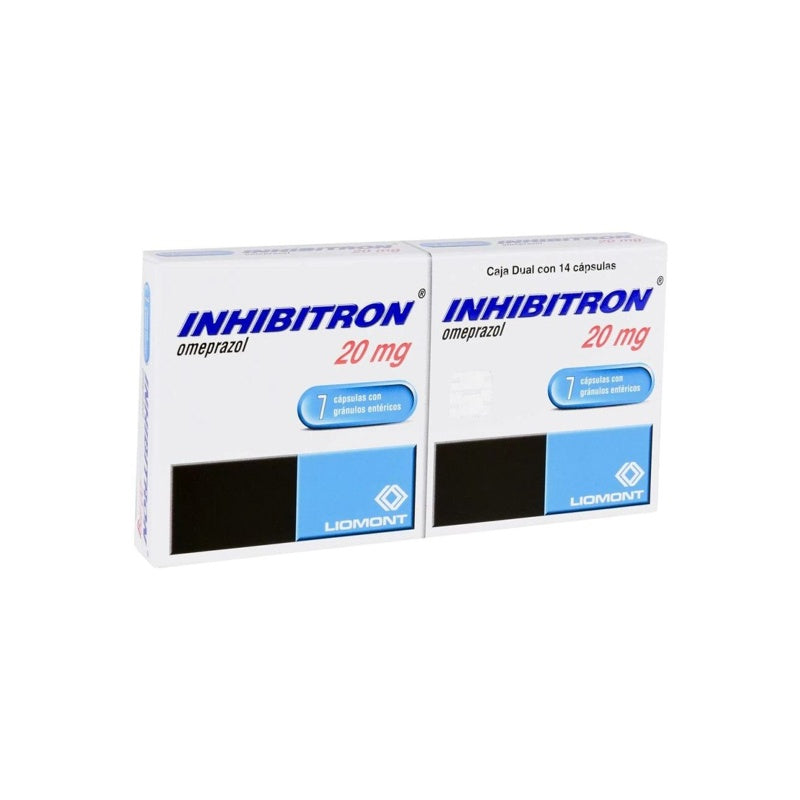 Inhibitron Dual 20 Mg Con 7 Capsulas