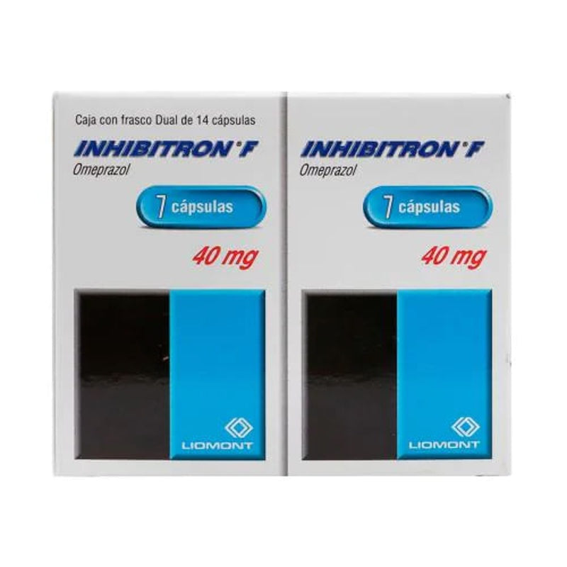 Inhibitron F Dual 40 Mg Con 7 Capsulas
