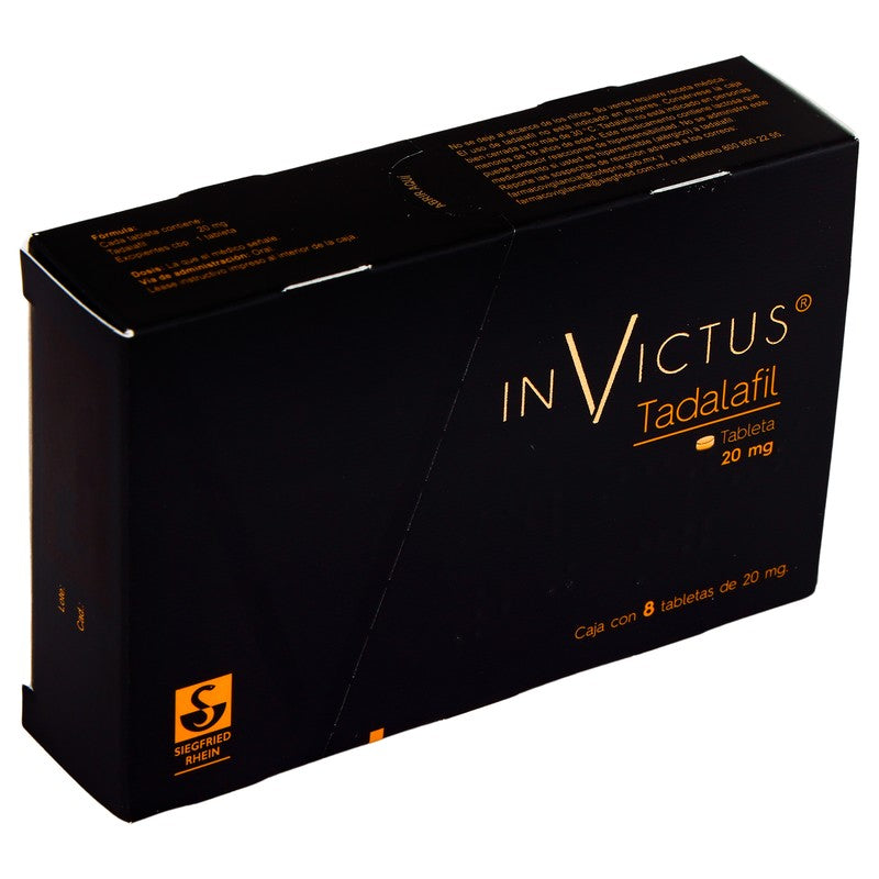 Invictus 20 Mg Con 8 Tabletas 7501300421296 2