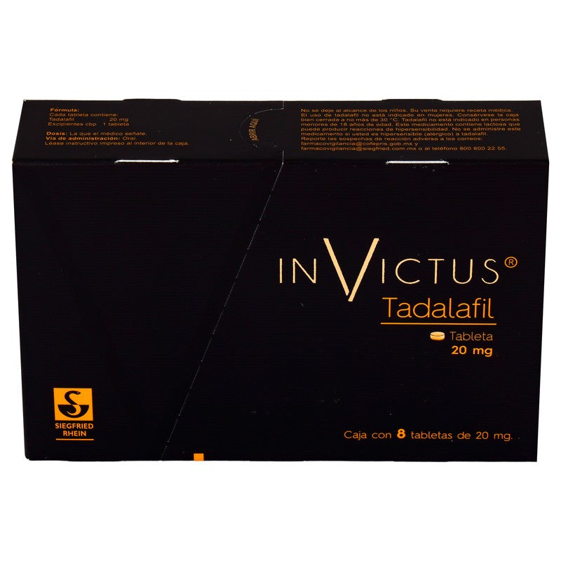 Invictus 20 Mg Con 8 Tabletas 7501300421296 3