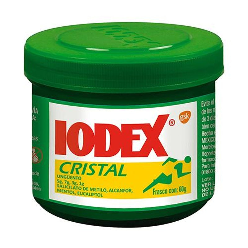 Iodex Cristal 60 Gr Unguento