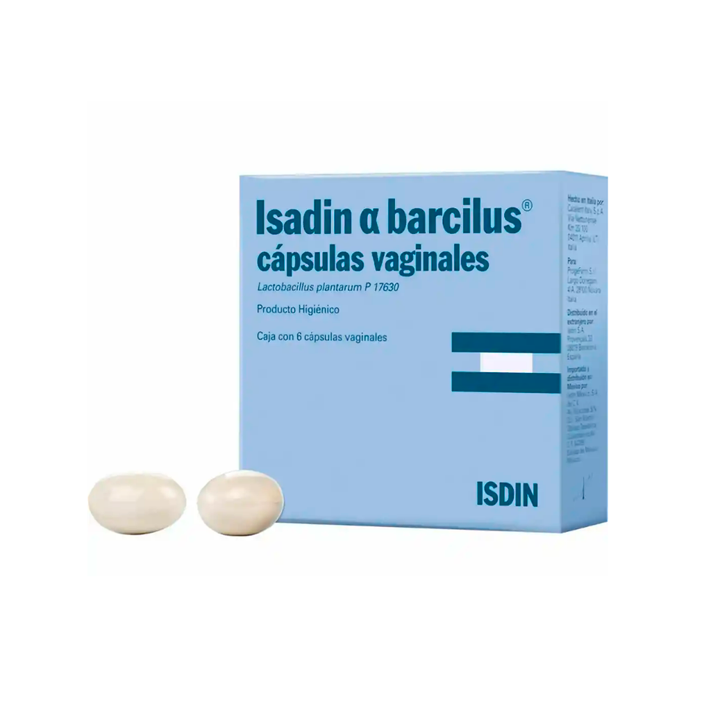 Isadin Barcillus 8 Capsulas Vag 8429420069411