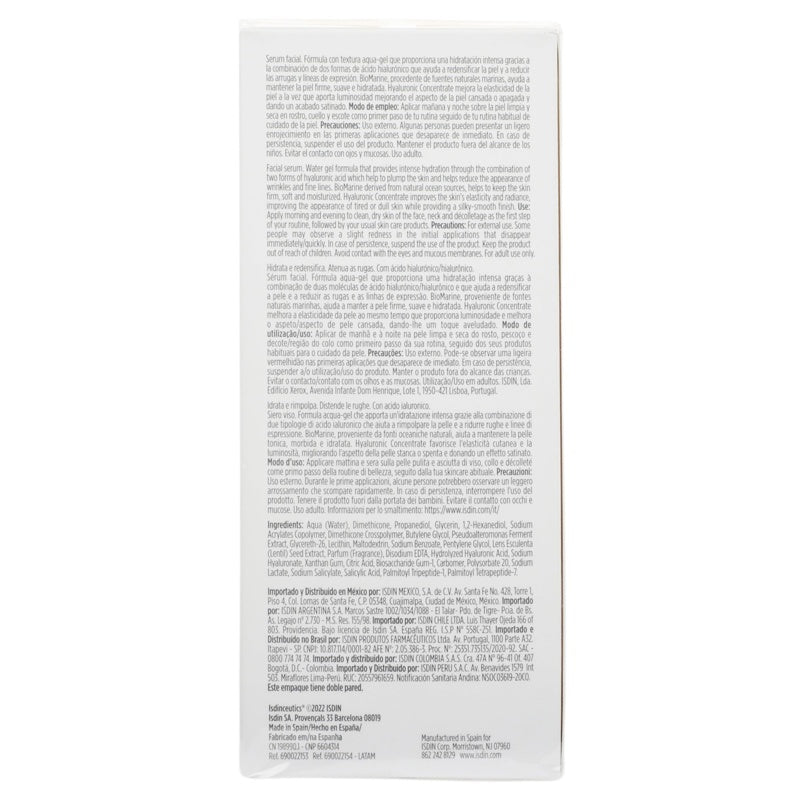 Isdin Hyaluronic Concentrate 30 Ml