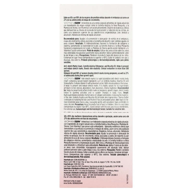 Isdin Woman Antiestrias 250 Ml 8429420141629 perfil 6