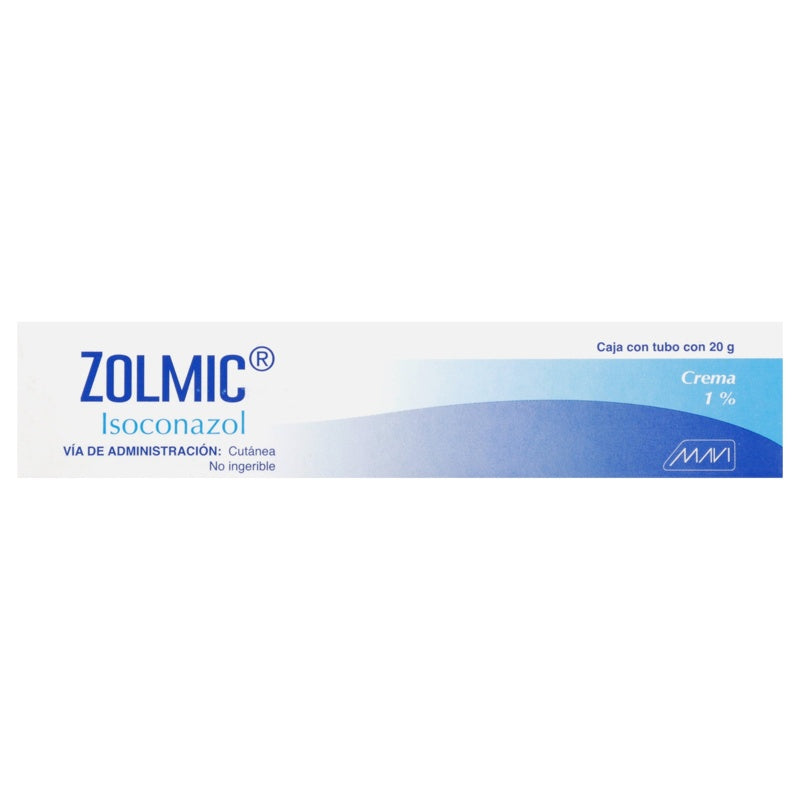 Isoconazol 1 Gr / 100 Gr 20 Gr Crema Tópica Zolmic