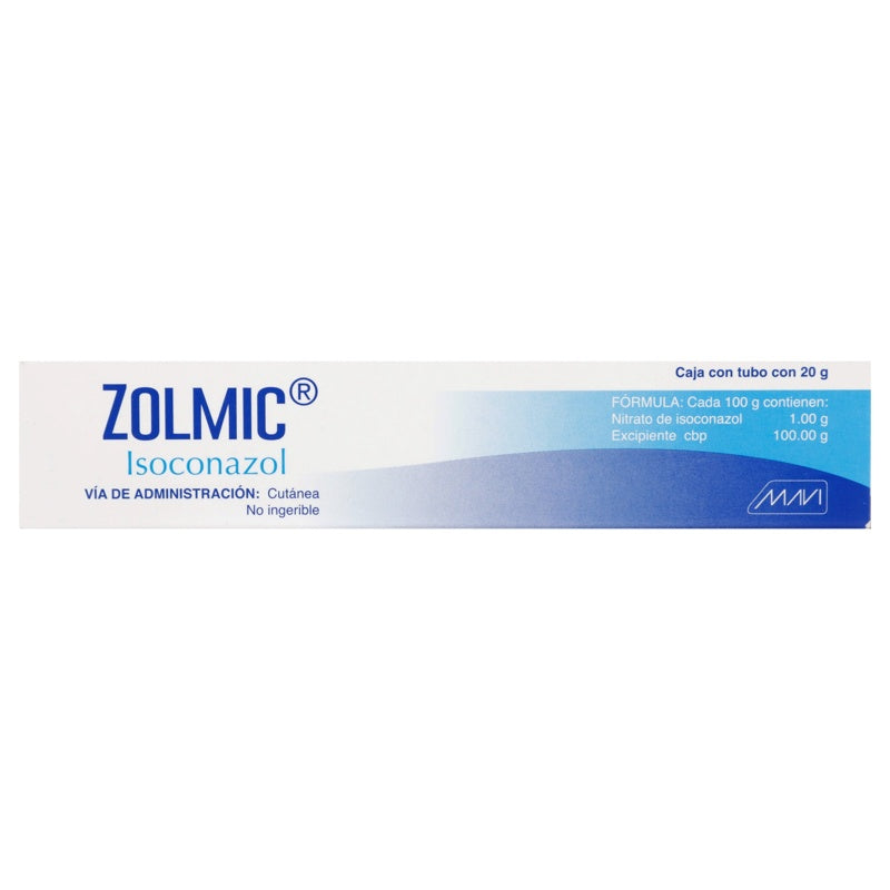 Isoconazol 1 Gr / 100 Gr 20 Gr Crema Tópica Zolmic