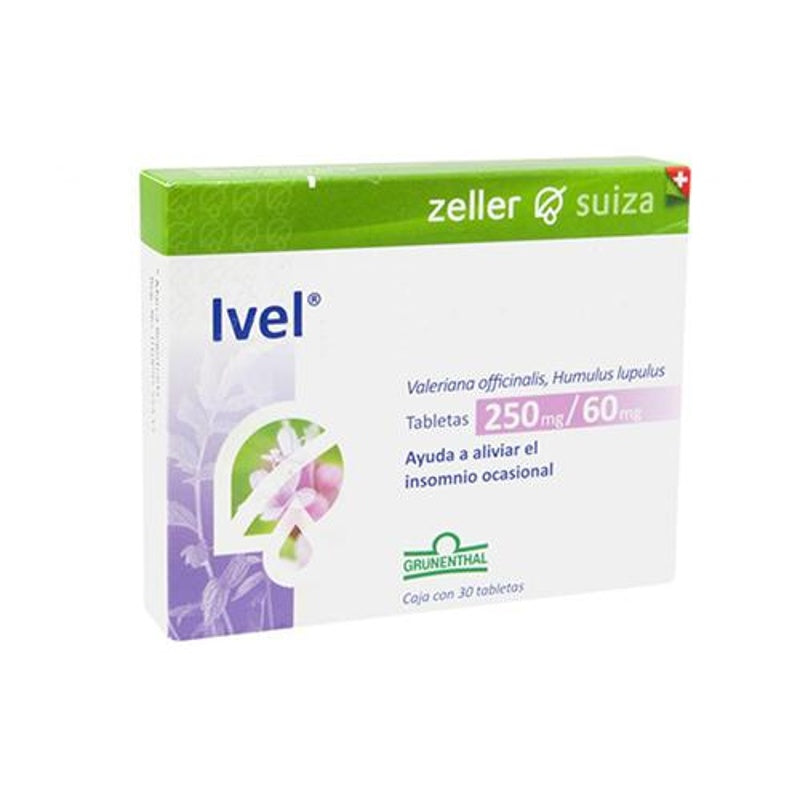 Ivel 250 Mg Con 30 Grageas