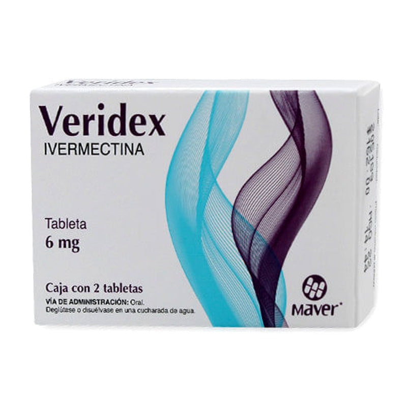 Ivermectina 6 Mg Con 2 Tabletas Veridex