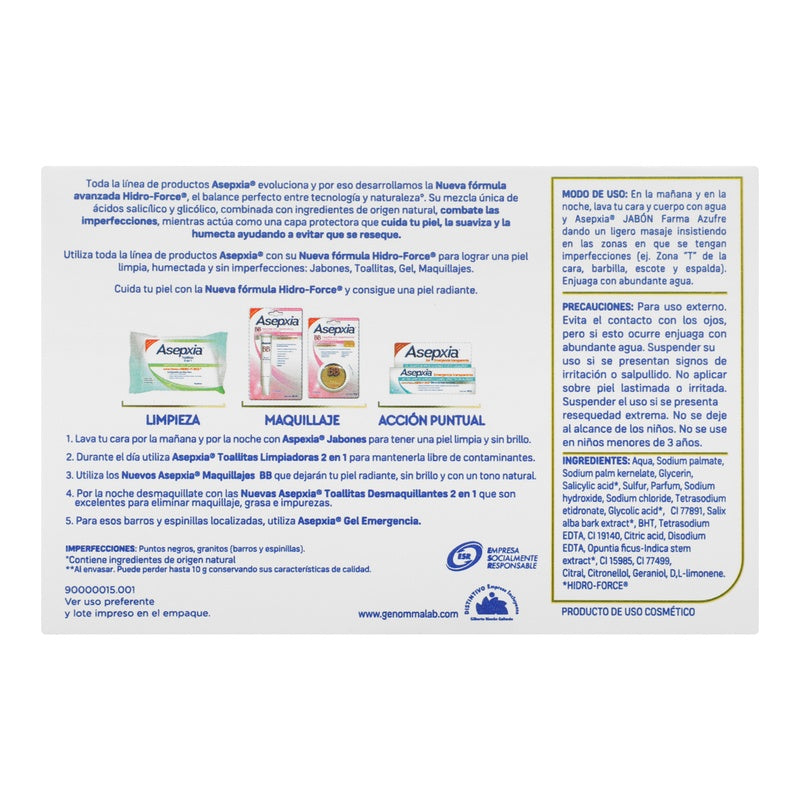 Jabón Asepxia Azufre 650240029479