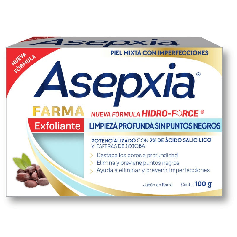 Jabón Asepxia Exfoliante Extremo 100 Gr