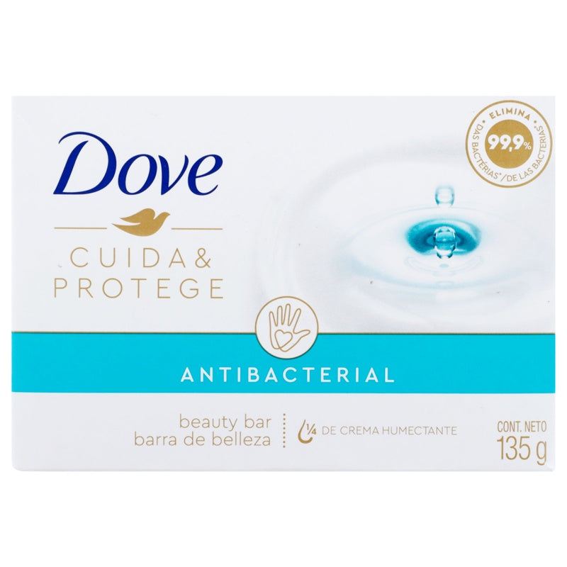 Jabón Dove Barra C-Prot Antibacterial 135 G