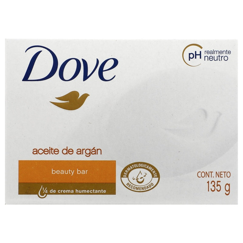 Jabón Dove Beauty Bar Aceita Argan 135 G