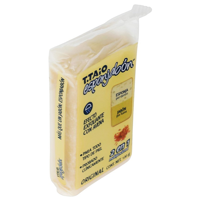 Jabón Esponja Exfoliante Avena 120 Gr 7501103305861