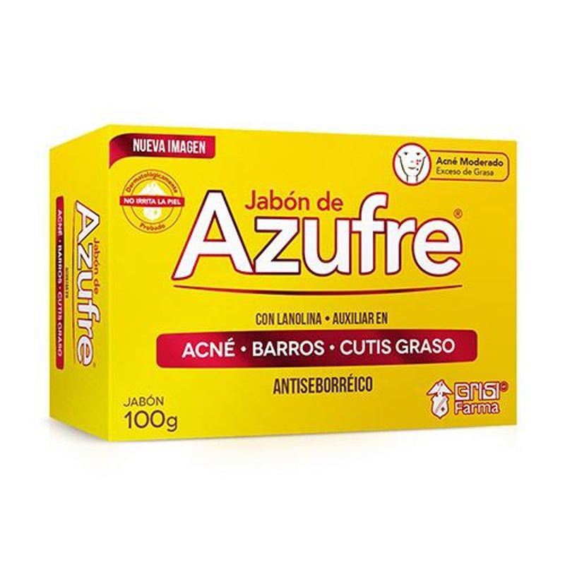 Jabón Grisi Azufre 100 Gr
