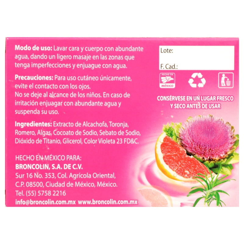 Jabón Herbacil Alcachofa / Algas 100 G 714706910043 perfil 6