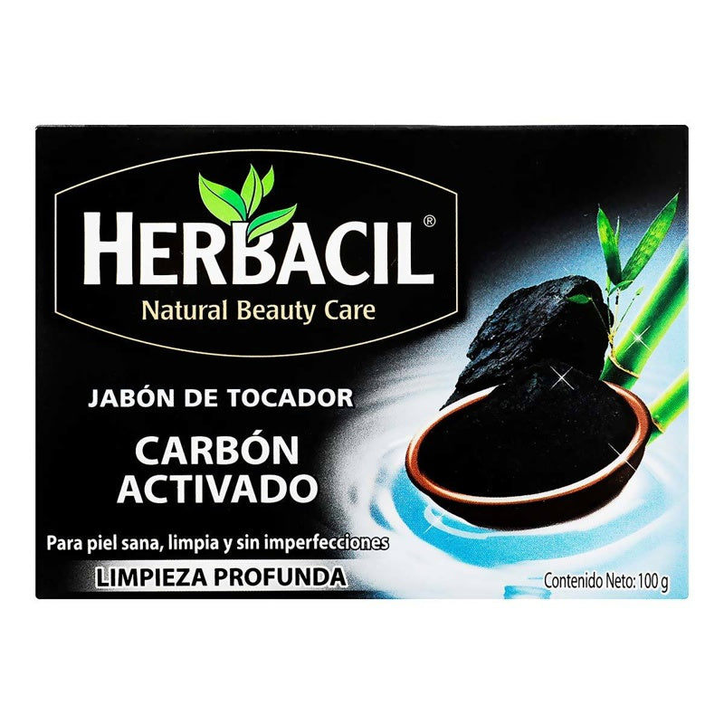 Jabón Herbacil Carbon Activad 100 G
