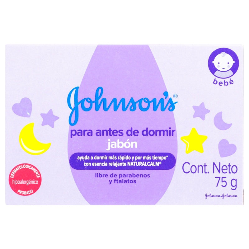 Jabón Johnsons Baby Antes / Dor 75 G 7501007502441