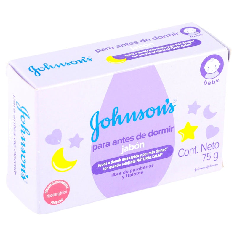 Jabón Johnsons Baby Antes / Dor 75 G 7501007502441 perfil 2
