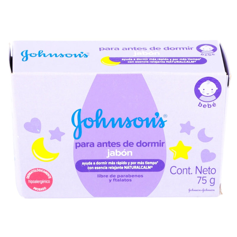 Jabón Johnsons Baby Antes / Dor 75 G 7501007502441 perfil 3