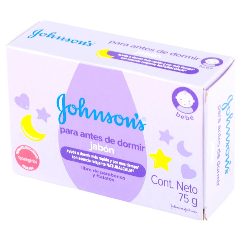 Jabón Johnsons Baby Antes / Dor 75 G 7501007502441 perfil 4