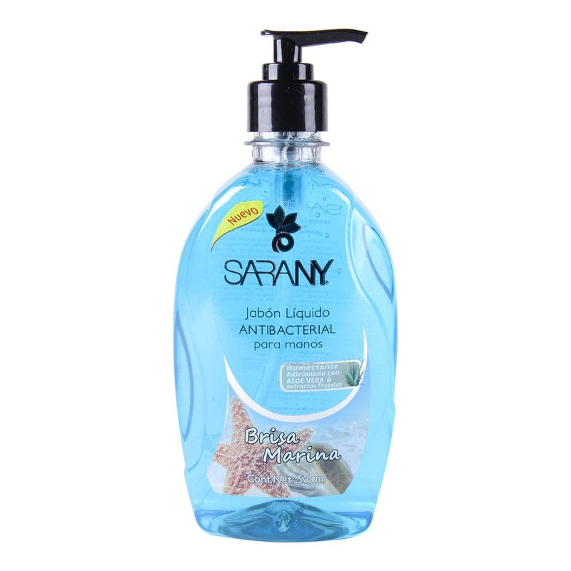 Jabón Liquido Antibacterial Sarany Brisam Marina 500 Ml 7502216129559 4