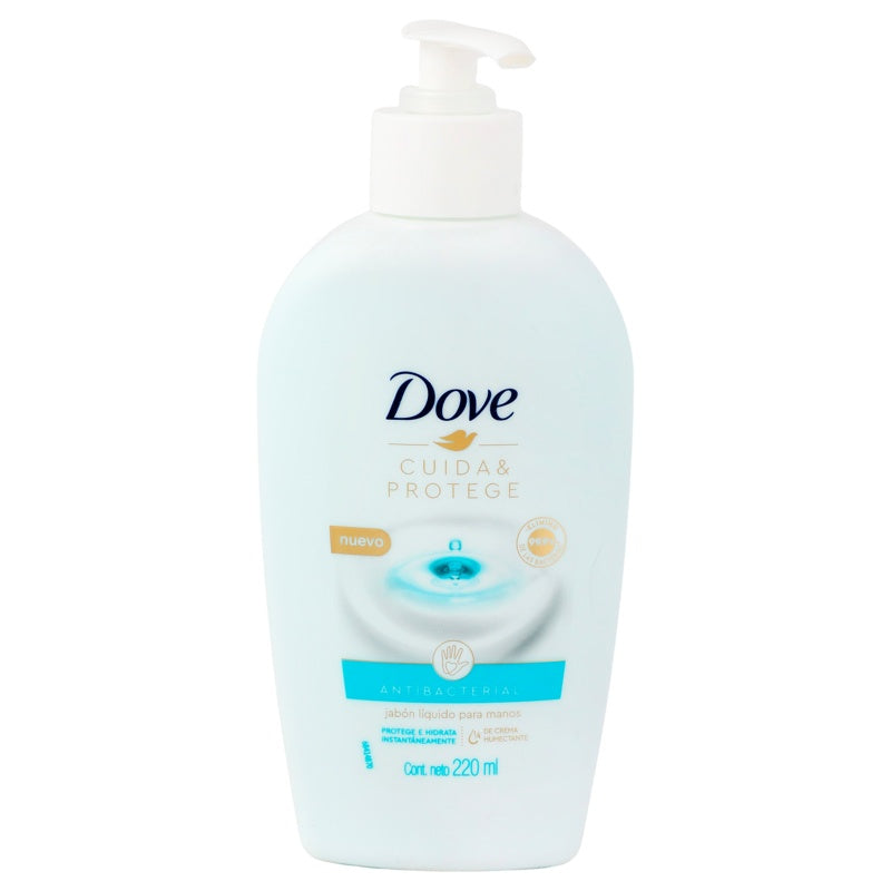 Jabón Liquido Dove C-Prot Antibacterial Man 220 Ml