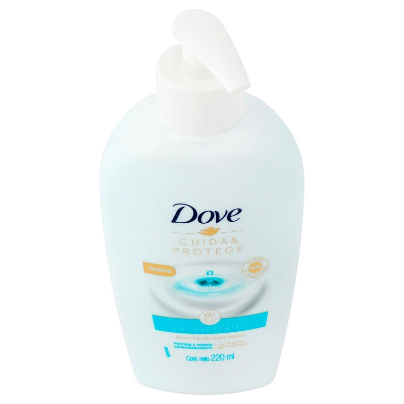Jabón Liquido Dove C-Prot Antibacterial Man 220 Ml perfil 3