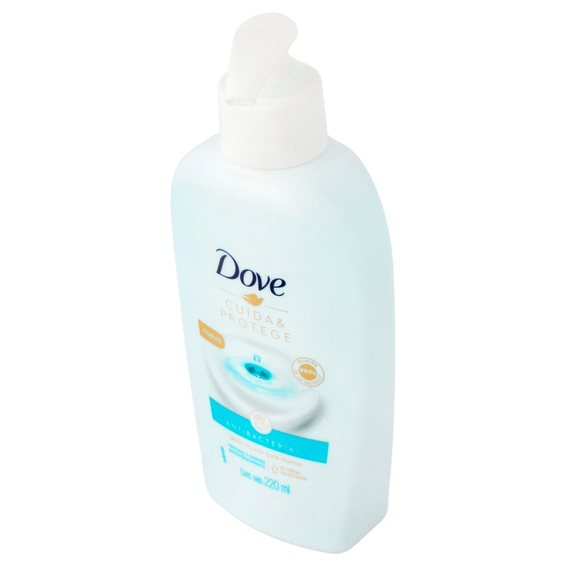 Jabón Liquido Dove C-Prot Antibacterial Man 220 Ml perfil 4