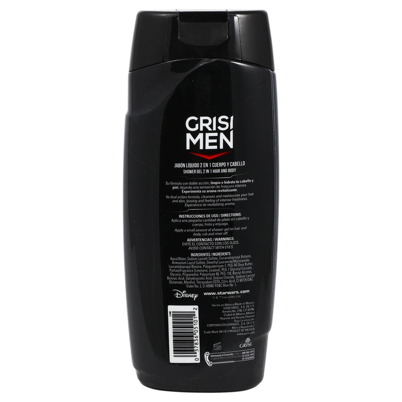 Jabón Liquido Grisi Men 2 En 1 Revit 450 Ml 37836051012