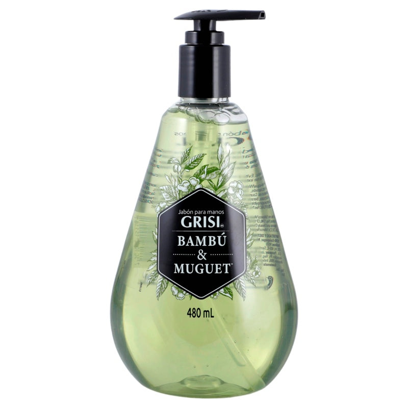 Jabón Liquido Grisi P-Mano Bambu 480 Ml