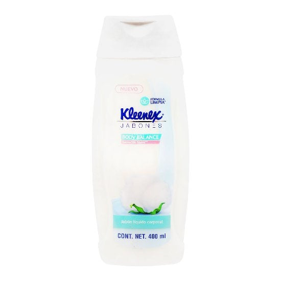 Jabón Liquido Kleenex Body Balanc 400 Ml 7501943497078