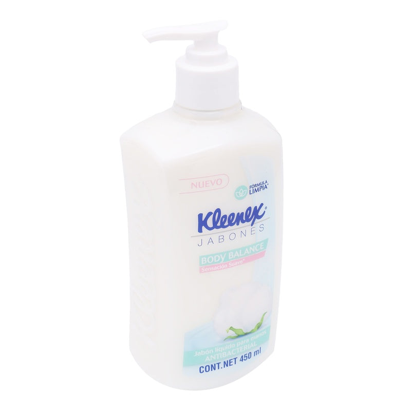 Jabón Liquido Kleenex Body Balanc 450 Ml 7501943497047 perfil 2