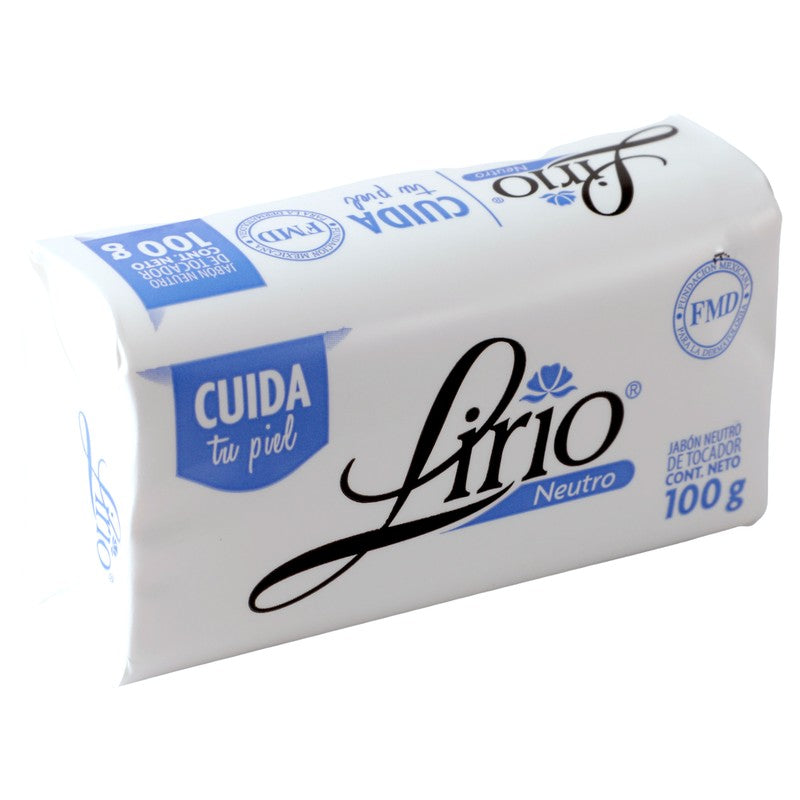 Jabón Lirio Neutro 100 Gr 012388000084 2