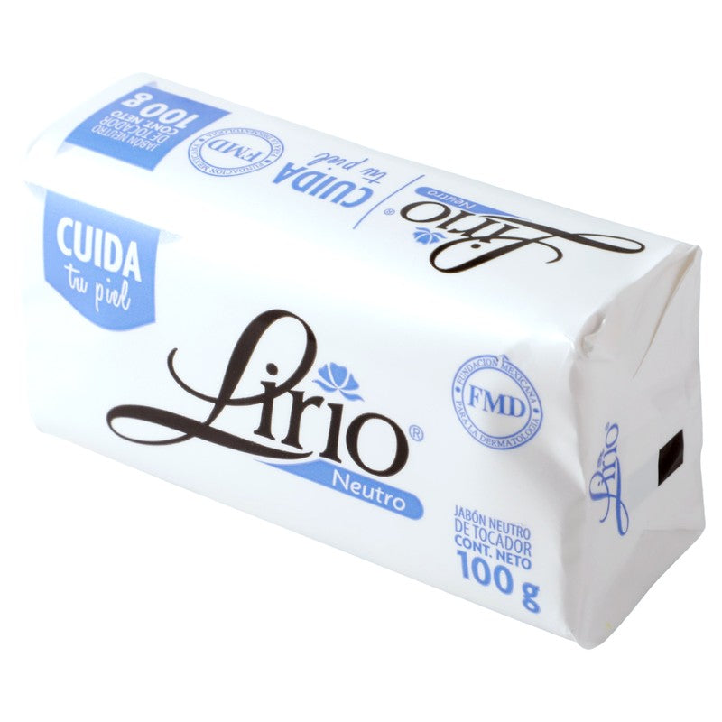 Jabón Lirio Neutro 100 Gr 012388000084 4
