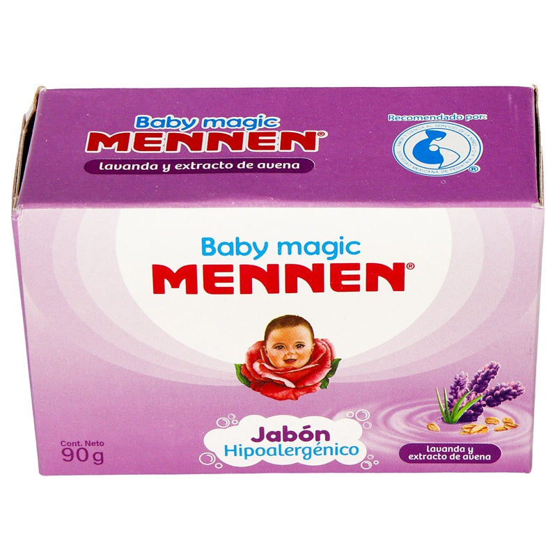 Jabón Mennen Baby Magic Lavan 90 G perfil 5