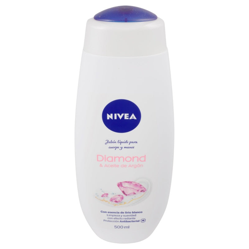 Jabón Nivea Liquido Diamond-Touch 500 Ml
