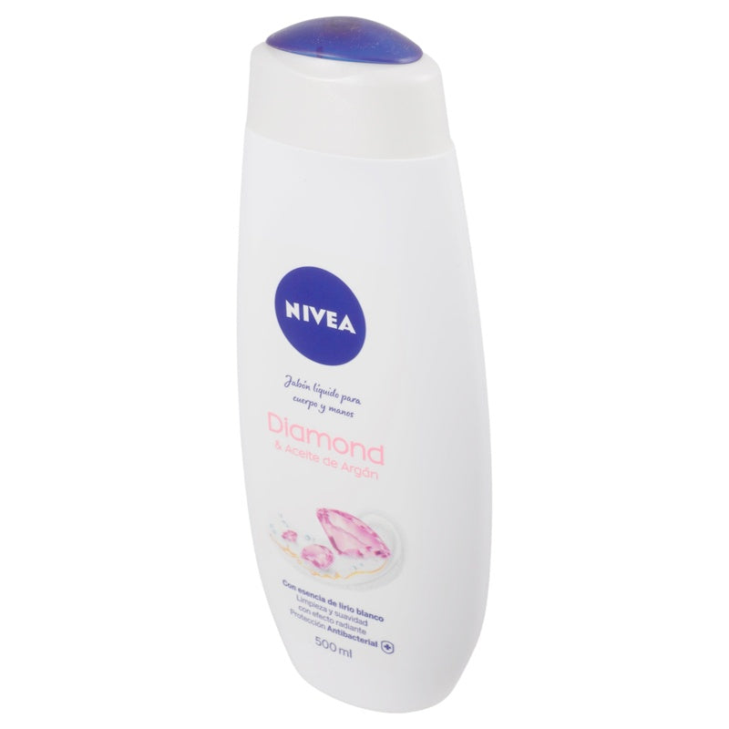 Jabón Nivea Liquido Diamond-Touch 500 Ml perfil 2