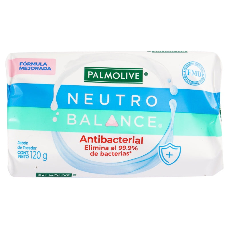 Jabón Palmolive Neutro Balance Antibacterial 120 Gr